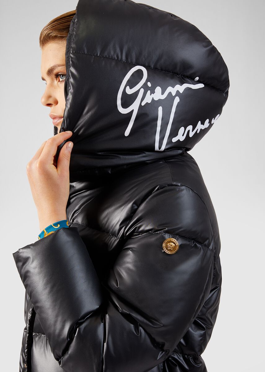 Versace пуховик женский